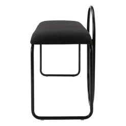 Angui bench bouclé, Anthracite
