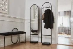 Angui bench bouclé, Anthracite