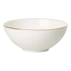 Anmut Gold bowl Ø 13 cm, White