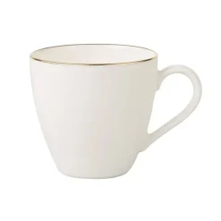 Anmut Gold espresso cup, White