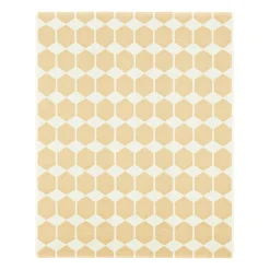 Anna rug yellow pastel, 150x200 cm