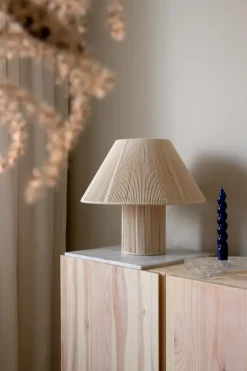 Anna table lamp Ø35 cm, Natural