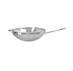 Apollo 7 wok pan stainless steel 7-ply 2 handles, Ø36 cm