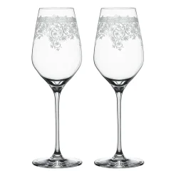 Arabesque white wine glass 50 cl 2-pack, Clear