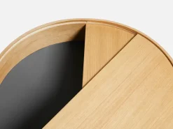 Arc side table, Oiled oak
