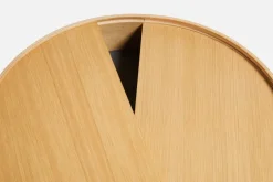 Arc side table, Oiled oak