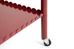 Arcs Trolley High serving trolley, Auburn red