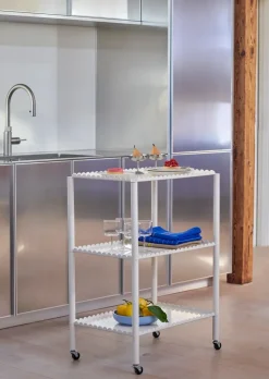 Arcs Trolley High serving trolley, Eggshell