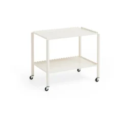 Arcs Trolley Low serving trolley, Eggshell