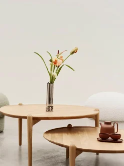 Aria coffee table, Oak, Ø90x42,5 cm