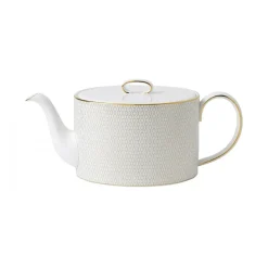 Arris teapot, white