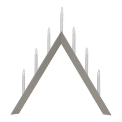 Arrow advent candelabra 64.5 cm, Beige