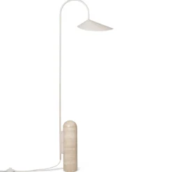 Arum floor lamp, cashmere
