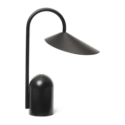 Arum portable lamp, Black