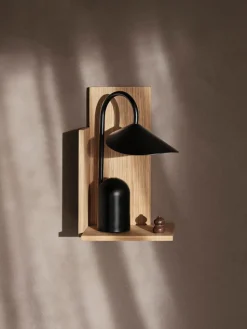 Arum portable lamp, Black