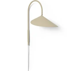 Arum swivel wall lamp, cashmere
