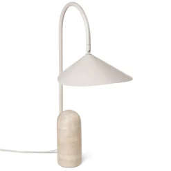 Arum table lamp, cashmere