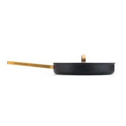 Arvet hammered black sauce pan with lid, Modell X2. Ø28 cm