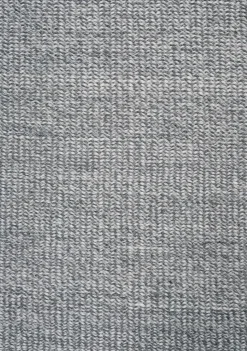 Ash Melange grey carpet, 200x140 cm