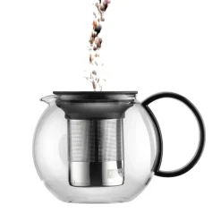 Assam teapot black, 1 l