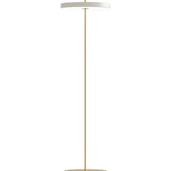 Asteria floor lamp, pearl white