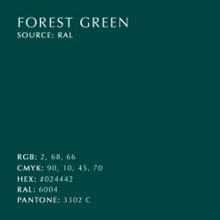 Asteria Move table lamp, Forest green