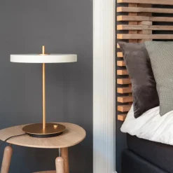 Asteria table lamp, Pearl