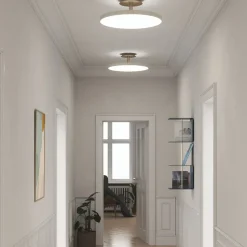 Asteria Up ceiling lamp large, Pearl white