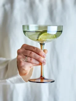 Aston cocktail glass 4-pack, Bronze