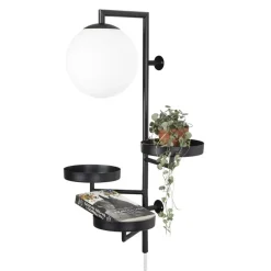 Astoria wall lamp, black