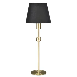 Astrid lamp base, brushed brass