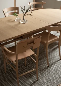 Ateljé Table, Oak-natural-knob in oak