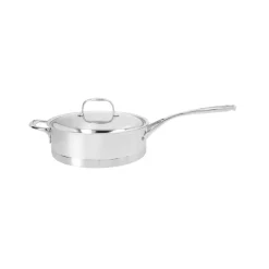 Atlantis 7 sauté pan with lid stainless steel, Ø24 cm