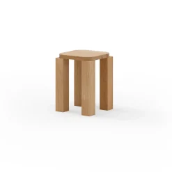 Atlas stool, Natural Oak