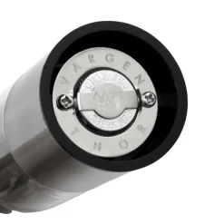Axia salt- and pepper mill set, Brushed steel