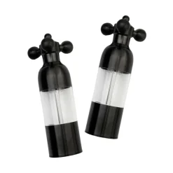 Axia salt- and pepper mill set, Matt black