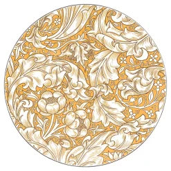Bachelor's Button trivet, Ø 23.5 cm