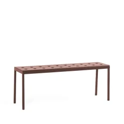 Balcony bench, Iron red, 119.5 cm
