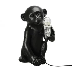 Banana Monkey table lamp, Black