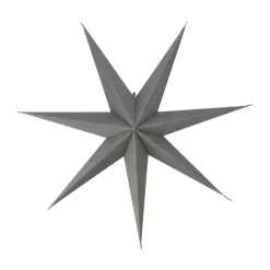 Bare advent star blue grey, 80 cm