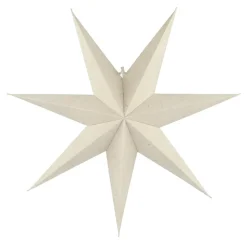 Bare advent star white, 60 cm