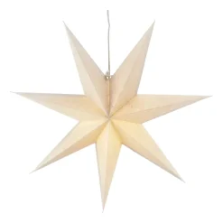Bare advent star white, 80 cm