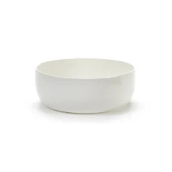 Base breakfast bowl with low rim white, 16 cm