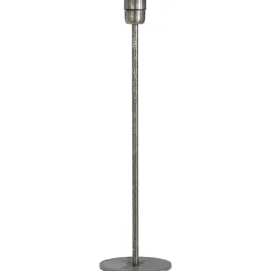Base lamp base 55 cm, beaten silver