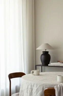 Basic flat lamp shade Ø42 cm, Natural