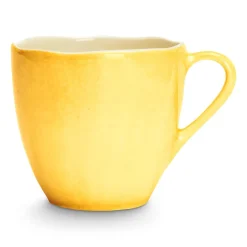 Basic organic mug 60 cl, Yellow