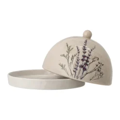 Bea Butter Dish 10x15 cm, Nature