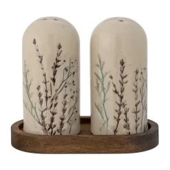 Bea salt & pepper shakers 2 pieces, Nature