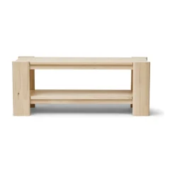 Beam bench 112 cm, Pinewood