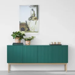 Beam side table, Light grey, light grey base